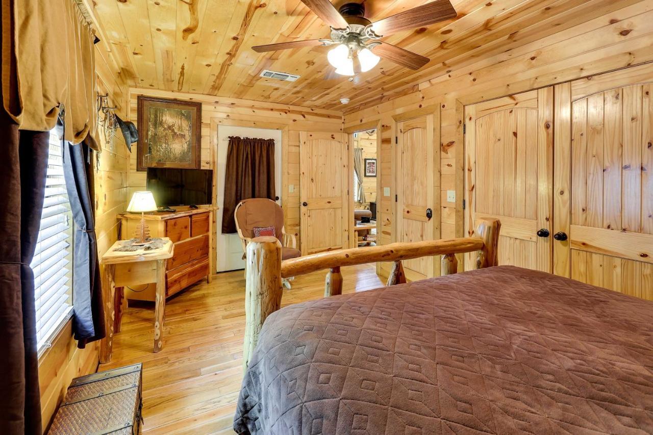 Broken Bow Rental Cabin With Hot Tub And Bar Exterior foto